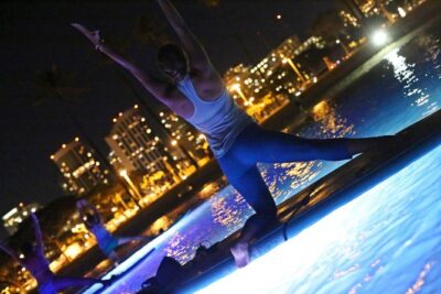 Night SUP Yoga in Honolulu, Hawaii - SUP Gear, Safety, and the Real Chances of Getting Wet