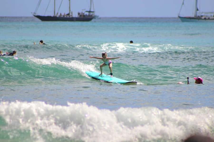 Oahu: 1-on-1 Surfing Lesson in Waikiki - Finding the start point: Waikiki’s triangular beach meeting location