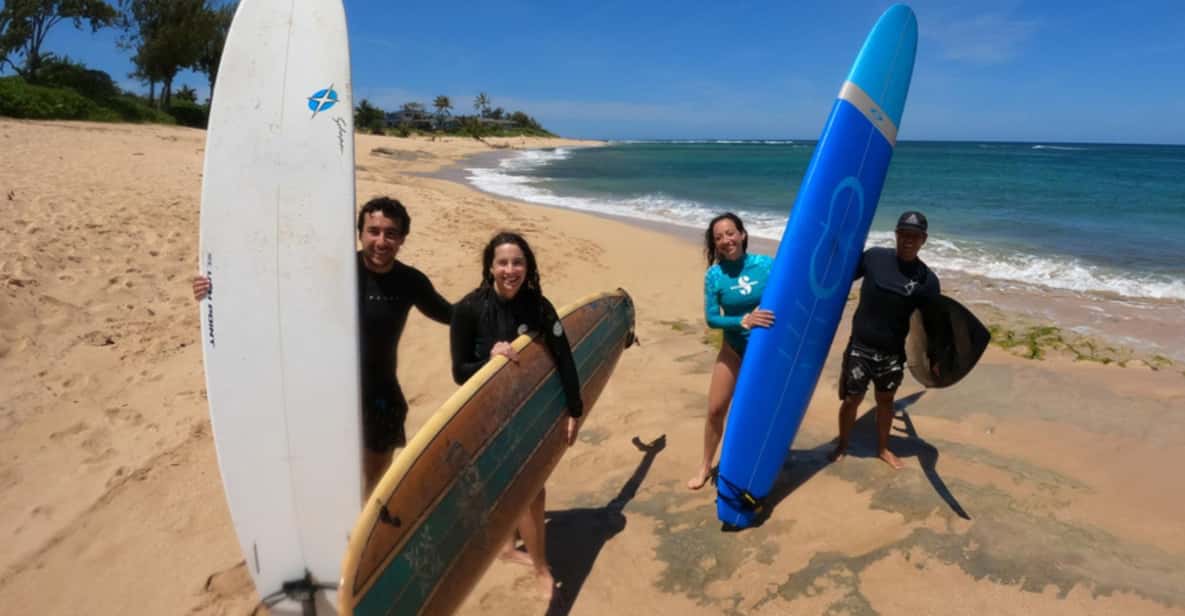 Oahu: Beginner Group Surf Lesson on North Shore - Solo options: if you book one spot, you may get more attention