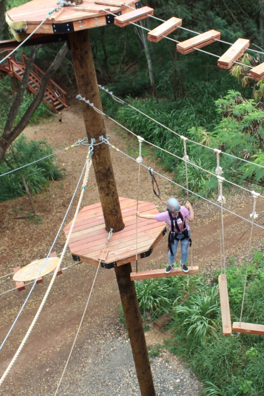 Oahu: Coral Crater Challenging Adventure Course - Step-by-Step: How the Adventure Tower Course Works