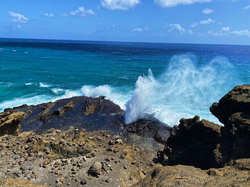 Oahu: Diamond Head Crater Hike and North Shore Experience - Halona Blowhole: where the ocean shows off