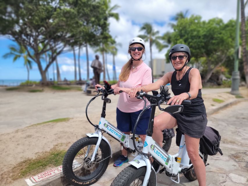 Oahu: Diamond Head E-bike Scenic Ride - Meeting at Kuhio Village Tower and getting rolling (no drama)