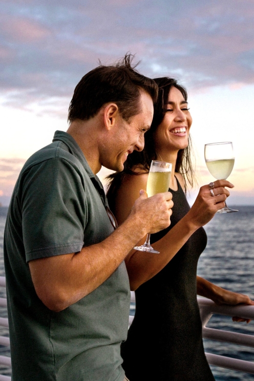 Oahu: Friday Night Fireworks Cocktail Cruise - The Top Deck Is the Star: Open-Air, 360° Views Over Waikiki
