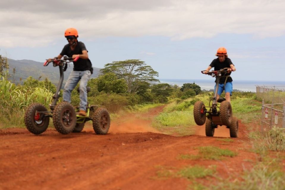 Oahu, Haleiwa: Da Mongoose EzRaider 1.5 hour ATV Adventure - North Shore Views: Waianae Mountains and Waialua Coastline