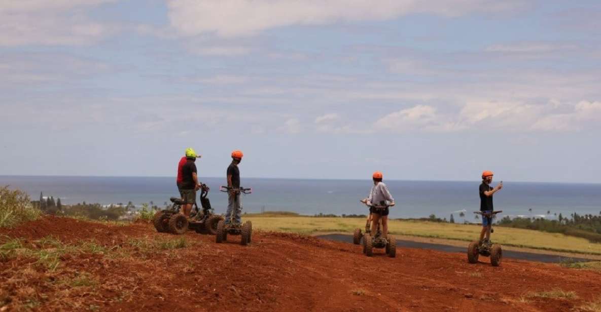 Oahu, Haleiwa: Da Mongoose EzRaider 1.5 hour ATV Adventure - The Culture Stops: Plants, History, and In-Season Fruit from Your ATV