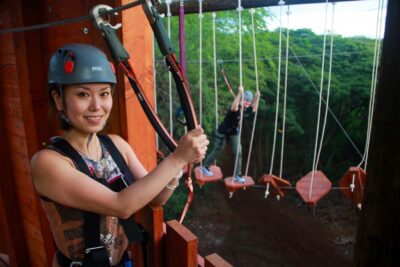 Oahu: High Ropes Adventure, Climbing, & Rappel Experience - The High Ropes Challenge Course: 18 Obstacles, Real Balance Work