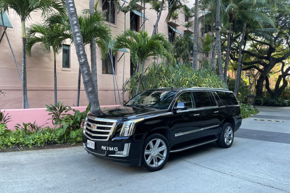 Oahu: Honolulu Airport Private by Escalade SUV - Key things that make this transfer worth it