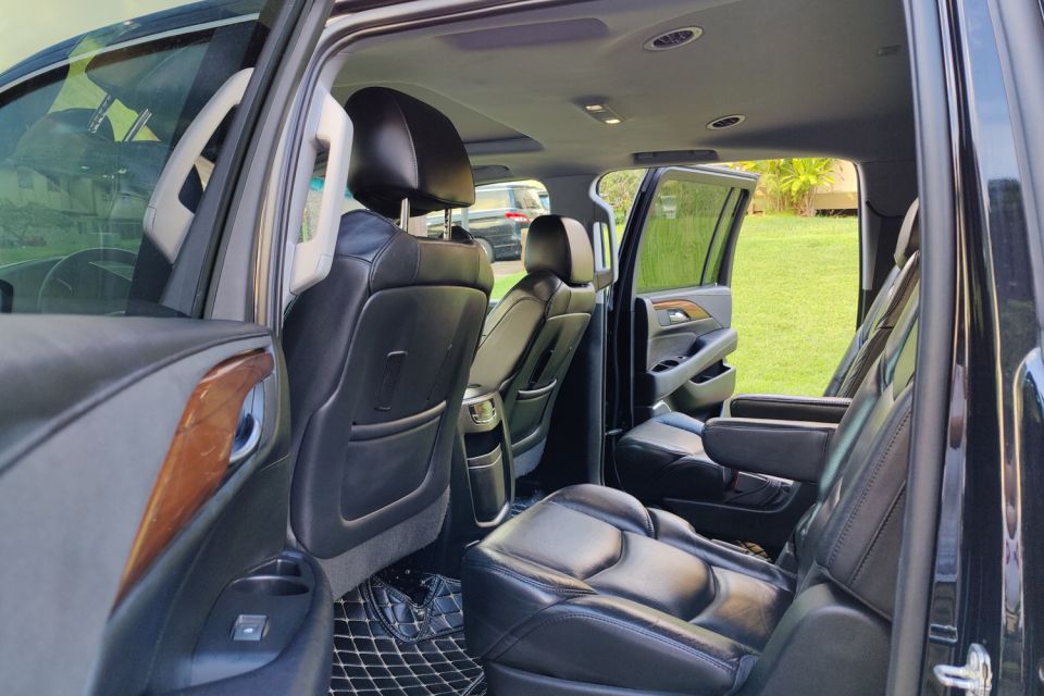 Oahu: Honolulu Airport Private by Escalade SUV - Who should book this SUV transfer?