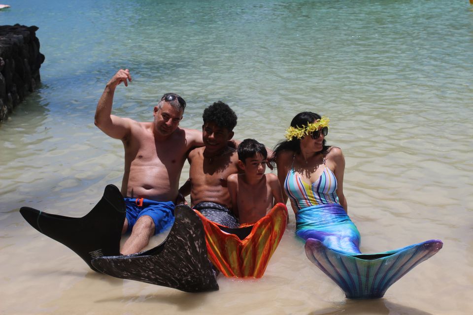 Oahu: Honolulu Mermaid Snorkel Adventure with Videos - Tail On: The Private Mermaid Area, Instructor Help, and Pose Coaching