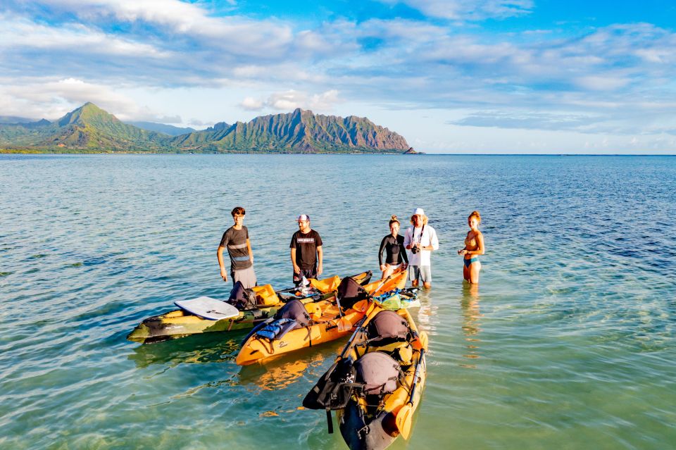 Oahu: Kaneohe Self-Guided Sandbar Kayaking Experience - Kailua pickup and the kayak setup that sets your day up right