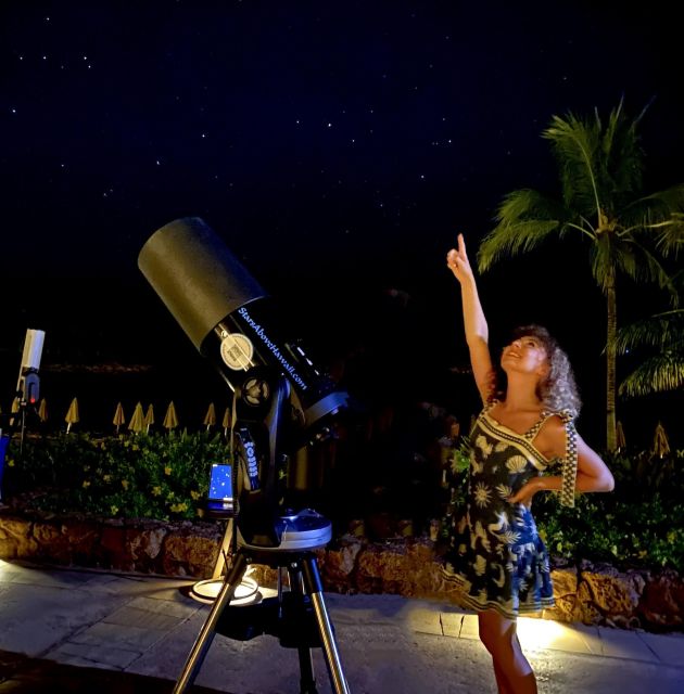 Oahu: Ko Olina Resort Polynesian Star Voyage - Laser Tour + Big Telescopes: What You’ll Actually See