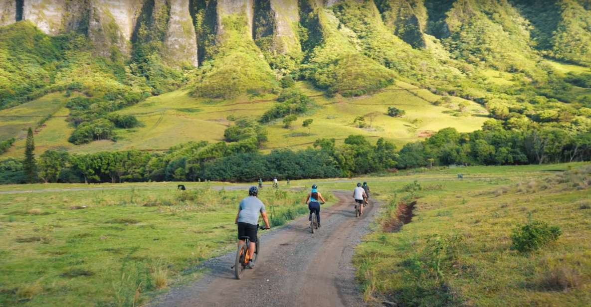 Oahu: Kualoa Electric Bike Tour - Hollywood Sites on Location: Jurassic Park and King Kong Stops