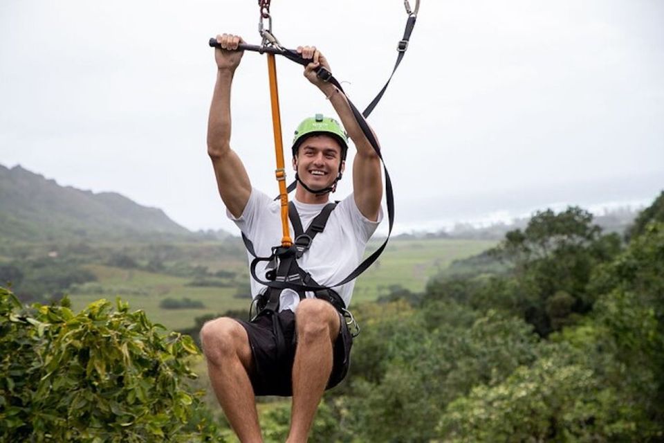 Oahu: Kualoa Jurassic Valley Zipline Tour - Jurassic Valley From 200 Feet Up: What the Ride Actually Feels Like