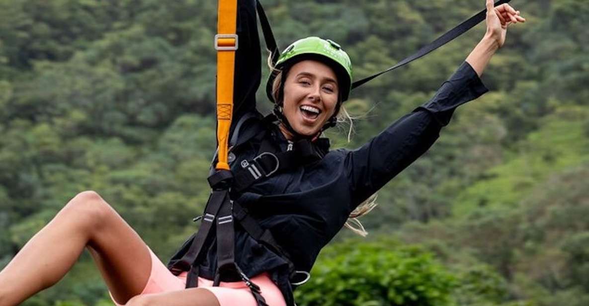 Oahu: Kualoa Jurassic Valley Zipline Tour - Kualoa Ranch Hollywood Views: Jurassic Park, Jurassic World, Jumanji, and More