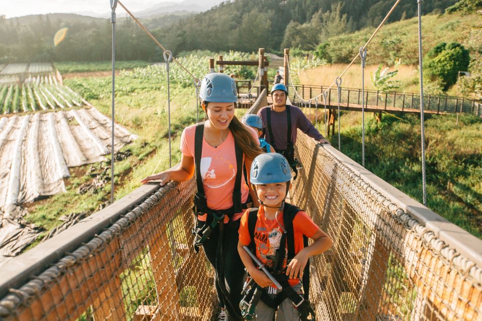 Oahu: North Shore Zip Line Adventure with ATV and Farm Tour - Keana Farms: a real working stop, not a backdrop