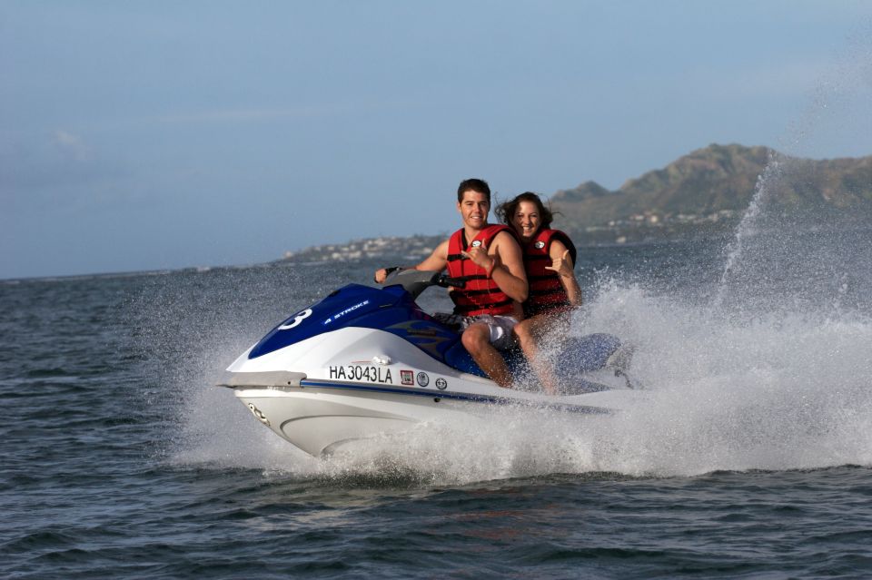 Oahu: Tandem Jet Ski Adventure on Maunalua Bay - From Water Taxi to Hydro Hoist: The Part You’ll Feel Glad About