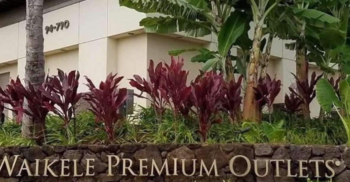 Oahu: Waikele Premium Outlets Roundtrip Bus From Waikiki - Pickup From Waikiki: exact hotels and curbside timing