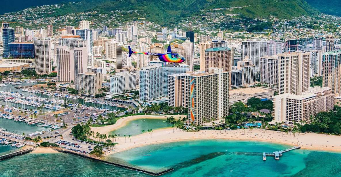 Oahu: Waikiki 20-Minute Doors On / Doors Off Helicopter Tour - Boarding and Getting Ready Without Losing Time