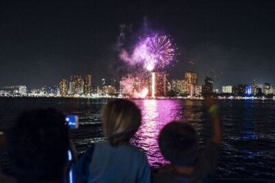 Oahu: Waikiki Friday Night Fireworks Cruise - Glass-Bottom Ocean Viewing After Dark: Fish, Light, and Patient Looking