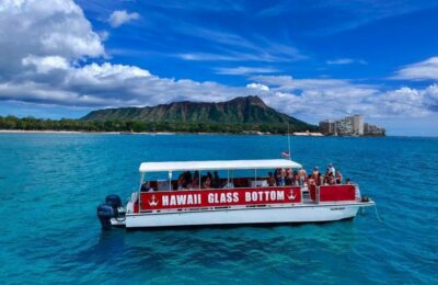 Oahu: Waikiki Glass Bottom Boat Sunset Cruise - From Ala Moana to Diamond Head: How the Route Works