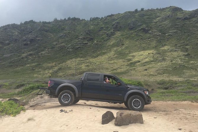 Off-Road Adventure Tour on Oahu's North Shore - Stop 1 on the North Shore: off-roading plus real shoreline time