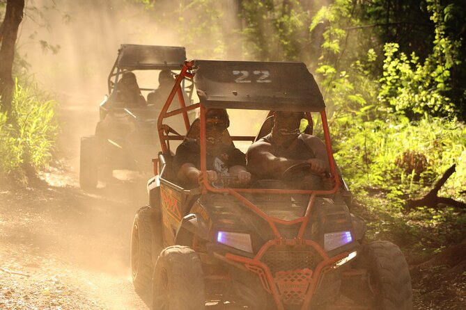 Off-Road ATV Adventure with Roundtrip Shuttle from Waikiki - The Park Hour: Games, Animals, and the Aerial Challenge Course
