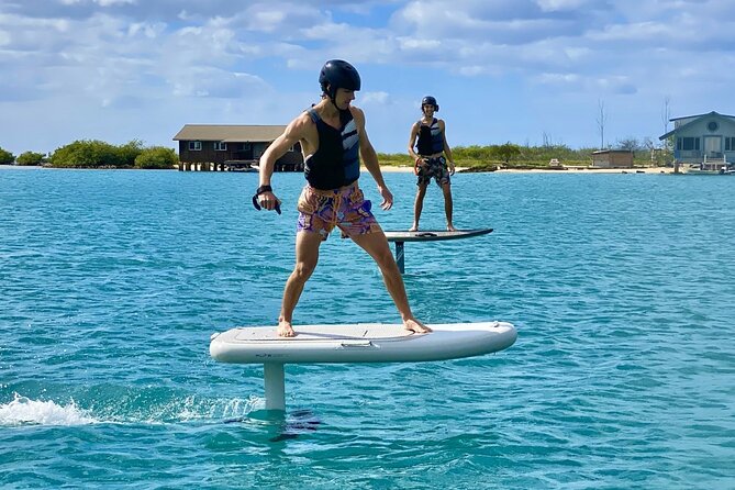 Premium eFoil Lesson near Waikiki - Gear and safety: why radio helmets matter on the water