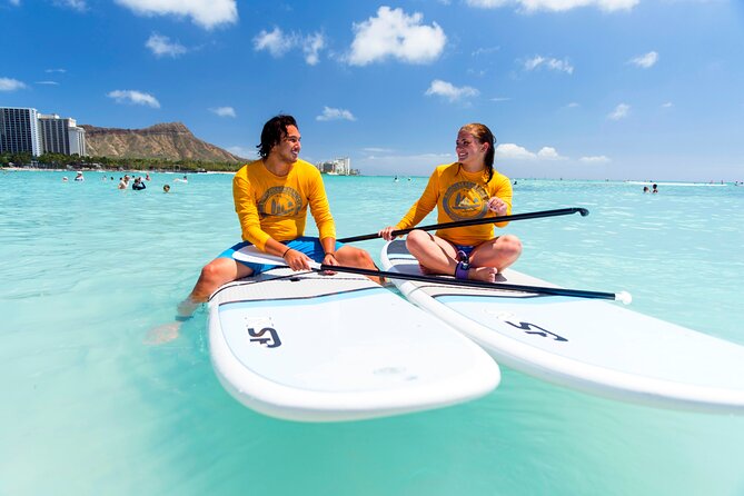 Private Group SUP Lessons by Waikiki Beachboys at the Royal - Safety and fitness: the swim requirement is not optional