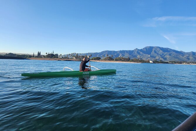 Private North Shore Hawaiian outrigger Canoe and turtle adventure - Sea Turtles, Snorkeling, and Possible Dolphin Pods