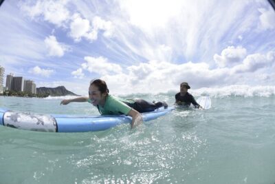 Private Surf Lesson at Waikiki Beach - Big Wave Dave check-in to the water: quick, practical flow