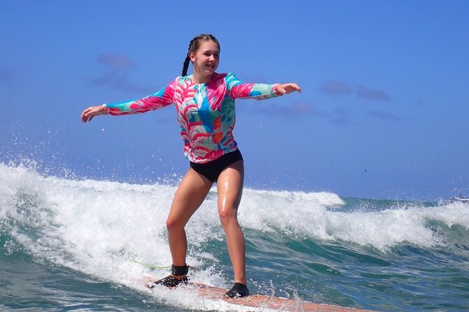 Private Surf Lesson in Waikiki - Waikiki Beach lesson flow: from shore basics to actual wave time