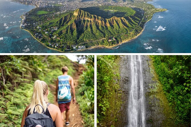 PRIVATE TOUR-Hike Diamond Head & Hawaiian Waterfall - Diamond Head State Monument Crater Hike and Summit Views