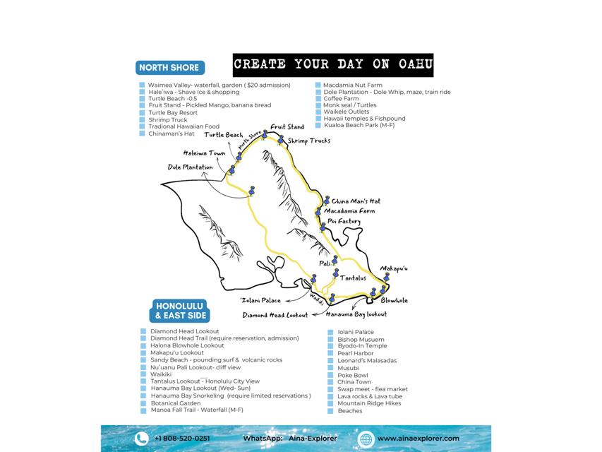Private Tour Oahu-Circle Island-Customizable - Mokoliʻi and Nuuanu Pali Lookout: The Final Big View