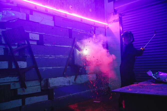 Rage Room Experience in Hawaii - Meeting the Anger Breakers and Getting Suited Up