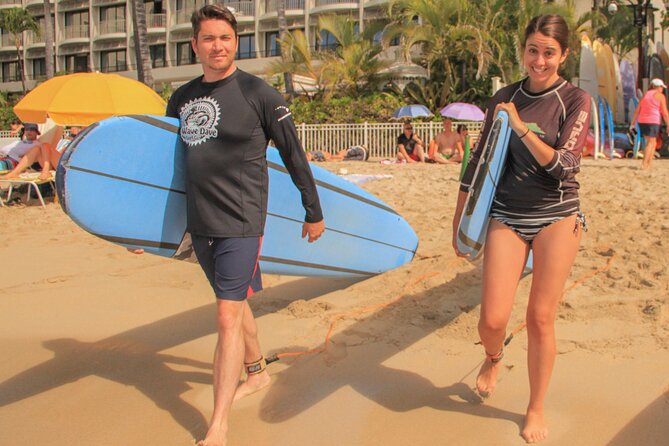 Semi-Private Surf Lesson for 2 or 3 people on Waikiki Beach - Timing, weather, and what to do if your surf day changes