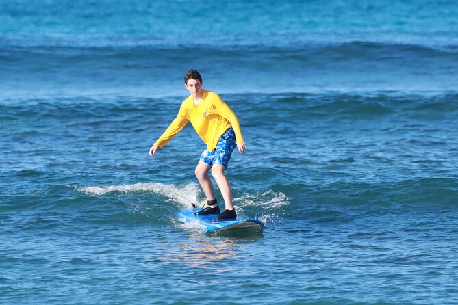Semi-Private Surfing Lesson in Waikiki, Oahu - Coaching style that works for beginners (and families)