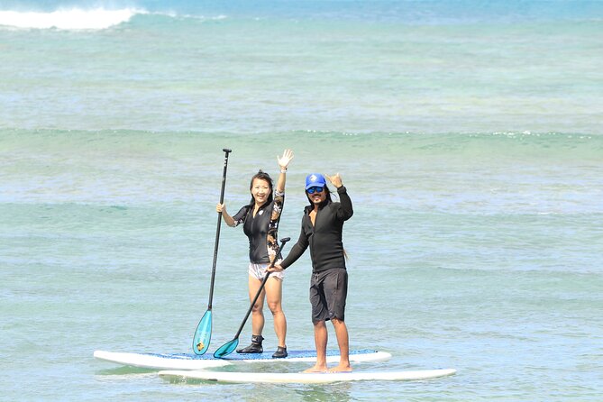 Stand Up Paddle Open Group Lesson with Waikiki Courtesy Shuttle - The Ohana Surf Center check-in: gear up like you mean it
