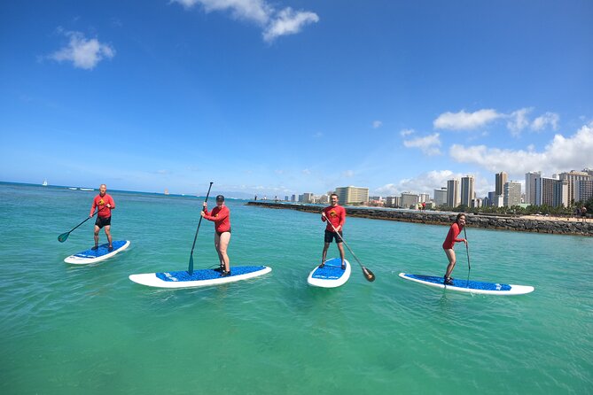 Stand Up Paddle Open Group Lesson with Waikiki Courtesy Shuttle - Safety, sun, and comfort: the stuff that actually changes the day