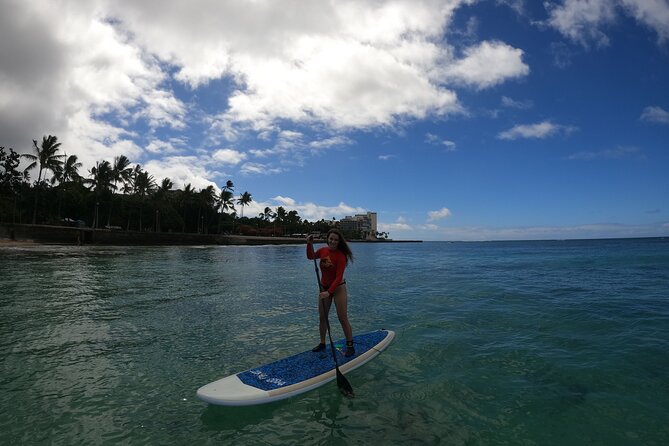 Stand Up Paddle Open Group Lesson with Waikiki Courtesy Shuttle - Timing, languages, and who this is best for