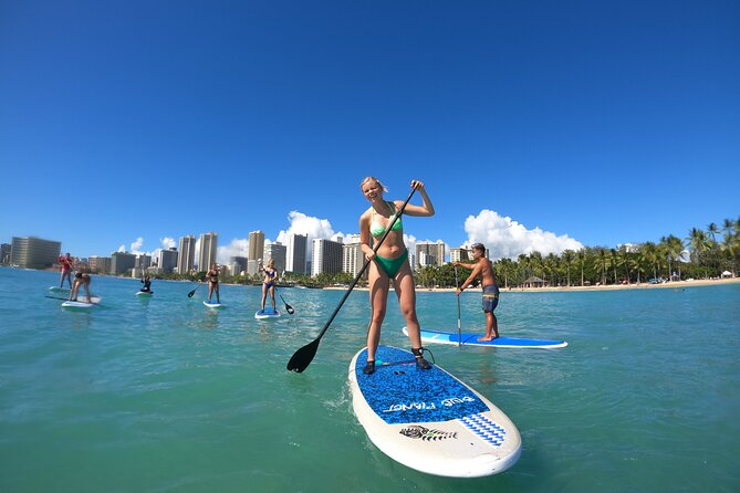 Stand Up Paddle Open Group Lesson with Waikiki Courtesy Shuttle - Getting there: Surf School Bus, courtesy shuttle, and the Kalākaua meeting point
