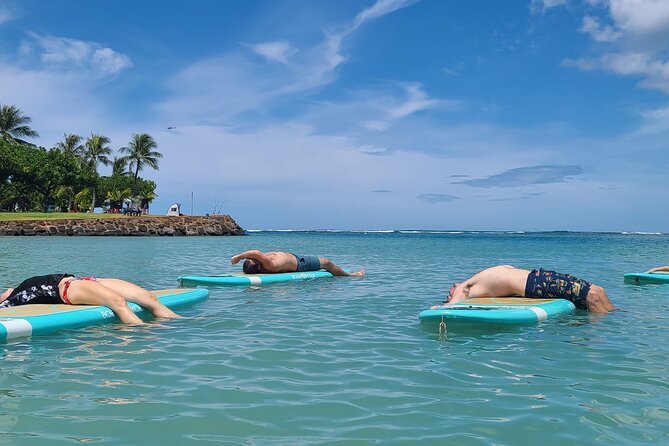 Stand-Up Paddle Yoga - Moving Into Standing Posture Variations (With Instructor Adaptation)