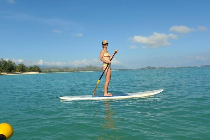 Surf or Kayak or Standup Paddle board in Lanikai, Kailua, Oahu - Quiet Lanikai water, big views, and three ways to paddle