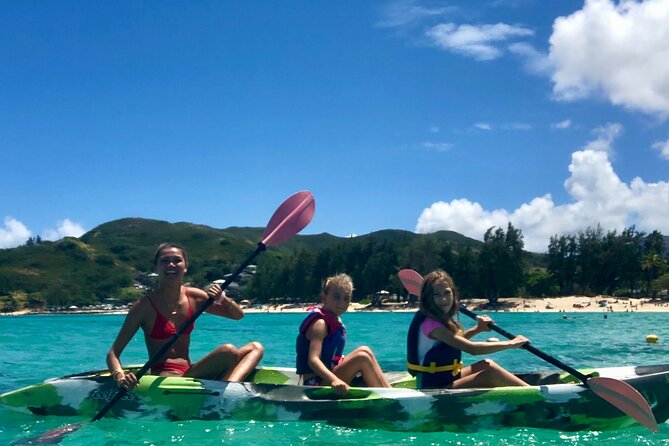 Surf or Kayak or Standup Paddle board in Lanikai, Kailua, Oahu - Choosing SUP, surf, or kayak changes the whole day