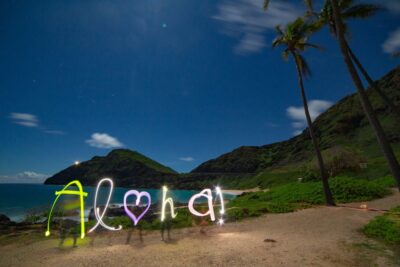 Unique Honolulu Sunset and Light Painting Tour - Light Painting with Provided Lights: What You’ll Be Doing