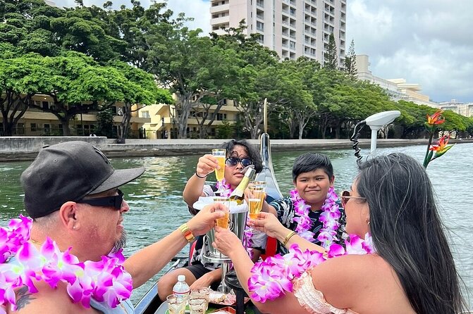 Valentine's Private Gondola Cruise in Waikiki with Drinks, Pastry - Waikiki Gondola from Ala Wai: The vibe and the setup that make it special