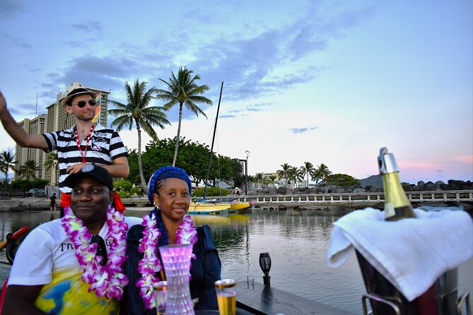 Valentine's Private Gondola Cruise in Waikiki with Drinks, Pastry - Ala Wai harbor and canal glide: the route that sets up everything else