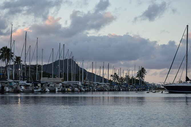 Valentine's Venetian Gondola Cruise in Waikiki - Sunset skyline moments, rainbows, and the light show under the bridges