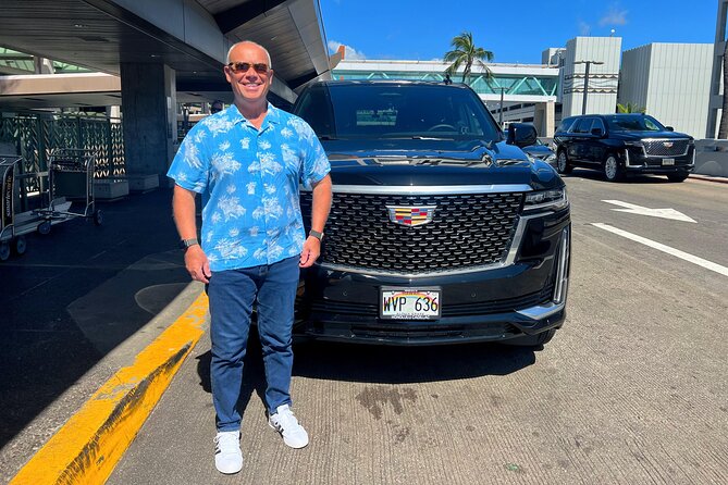 VIP Luxury Transfers: Honolulu Airport ↔ Waikiki ↔ Cruise Port - Price per group: getting more value with up to five people