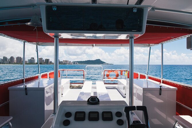 Waikiki Beach Glass Bottom Boat Cruise - Stop 2 Along Waikiki Beach Toward Diamond Head: The Scenic Part
