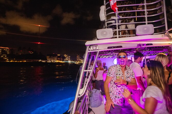 Waikiki Friday Fireworks Party Cruise with Live DJ & Full Bar - Drinks and the Full Bar: Plan Your Night Around the Cup Option